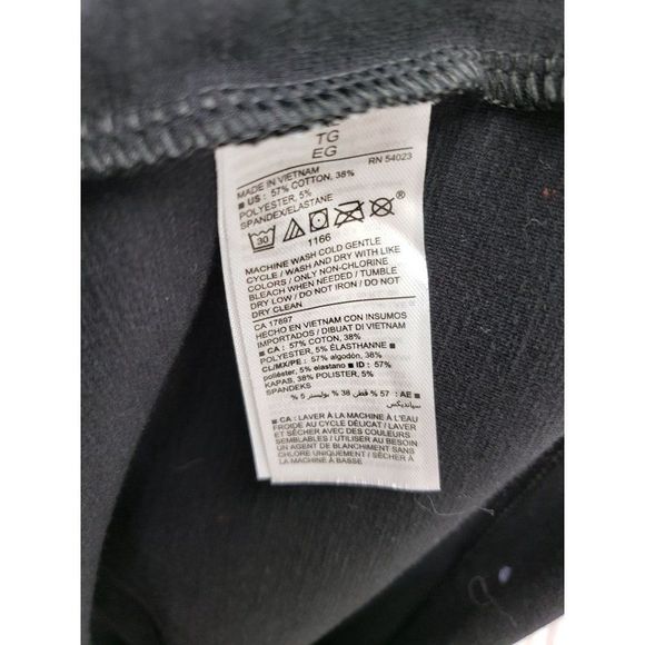 Old Navy Womens Scoop Neck Black light blue dots Maternity Dress Size XL - Picture 5 of 10